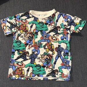 H&M Kids Marvel Superheroes Tee - Multicolor